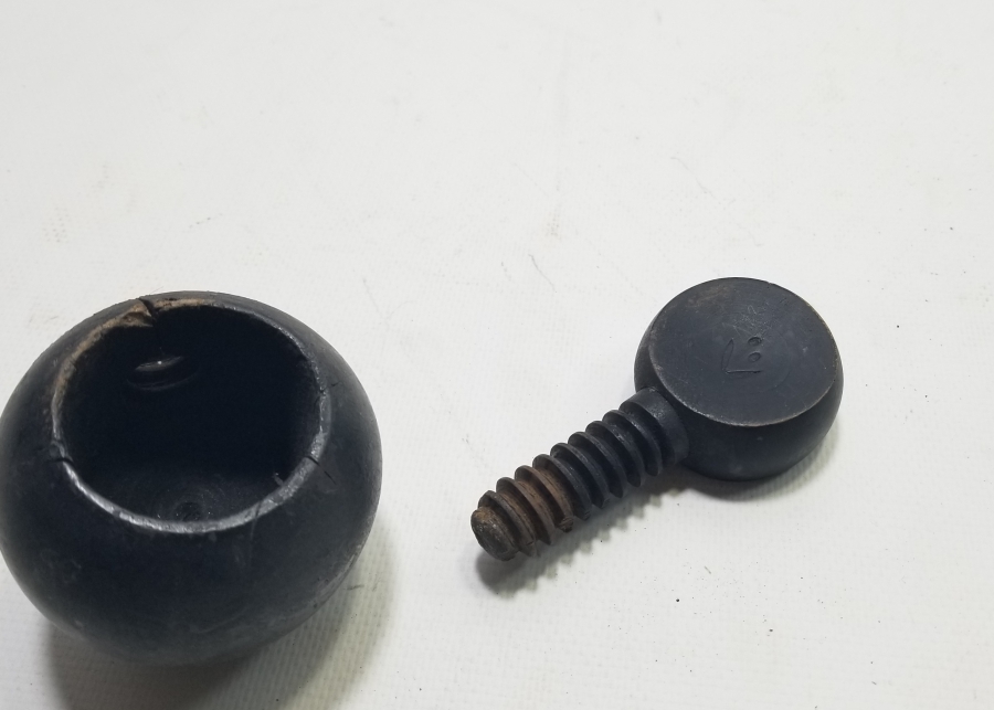 ÜZERİ OSMANLICA YAZILI NADİR TİPTE OSMANLI DÖNEMİ CEVİZ KIRACAĞI