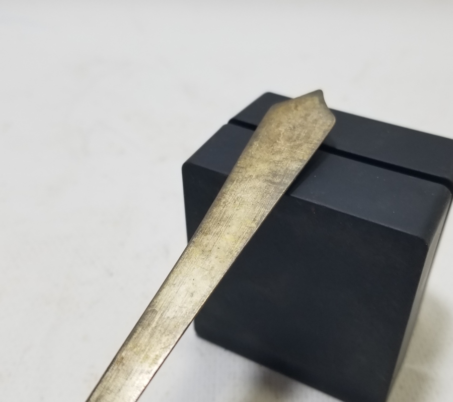 ÜZERİ KALEM VE KABARTMA İŞÇİLİKLİ OSMANLI DÖNEMİ RUM İŞİ KAŞIK