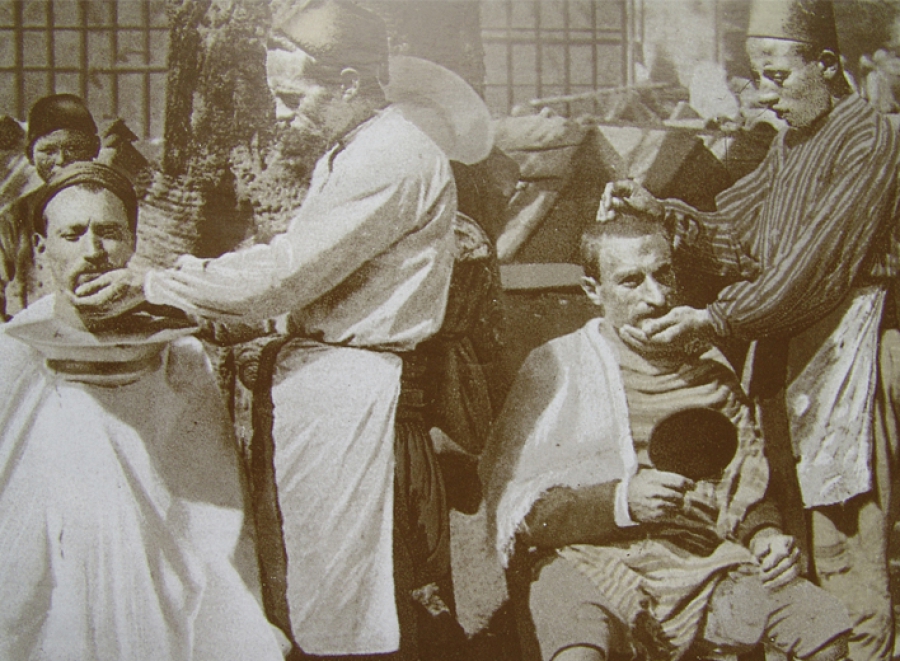 OSMANLI DÖNEMİ SÜLEYMANİYE BERBER TASI