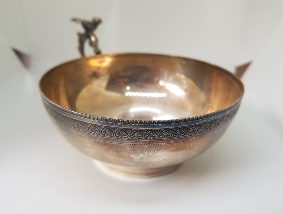 KABARTMA İŞÇİLİKLİ ANTİKA GÜMÜŞ ÇAMÇAK