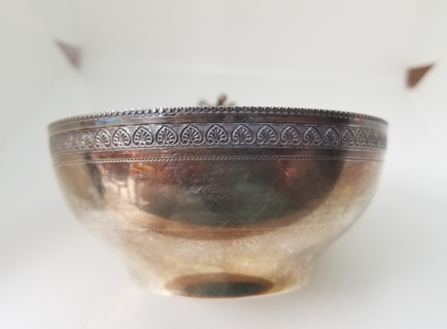 KABARTMA İŞÇİLİKLİ ANTİKA GÜMÜŞ ÇAMÇAK