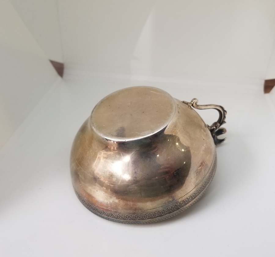 KABARTMA İŞÇİLİKLİ ANTİKA GÜMÜŞ ÇAMÇAK