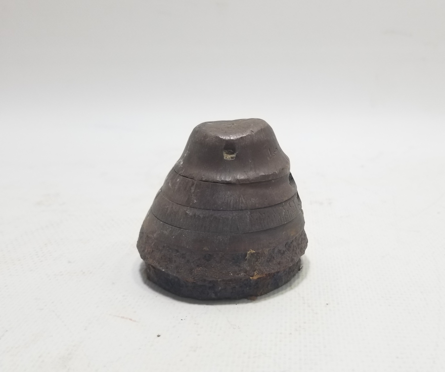 ÜZERİ OSMANLICA YAZILI OSMANLI DÖNEMİ TOP MERMİSİ BAŞLIĞI