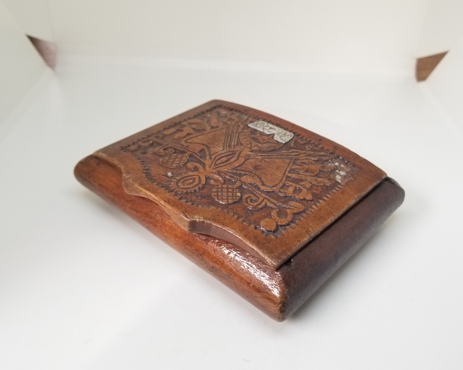 ÜZERİ OSMANLI DEVLET ARMALI ESARET YADİGARI AHŞAP TABAKA