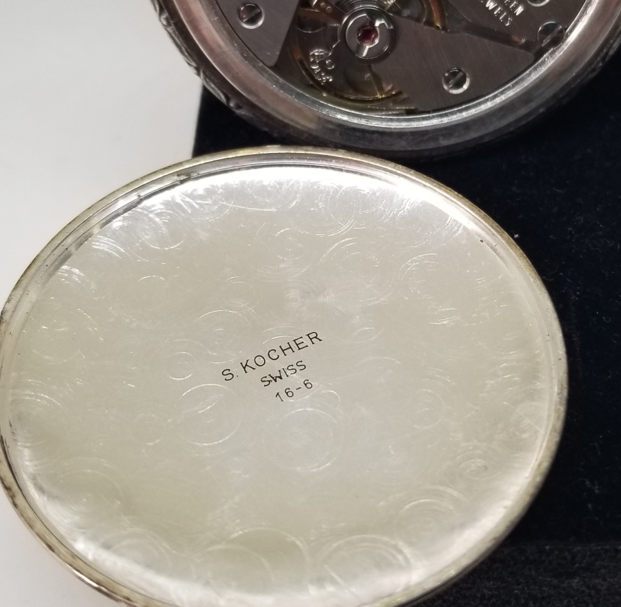 ROYCE MARKA AVCI KASA ANTİKA KURMALI CEP SAATİ