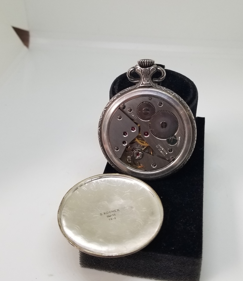 ROYCE MARKA AVCI KASA ANTİKA KURMALI CEP SAATİ