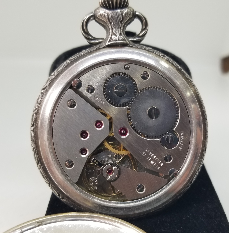 ROYCE MARKA AVCI KASA ANTİKA KURMALI CEP SAATİ