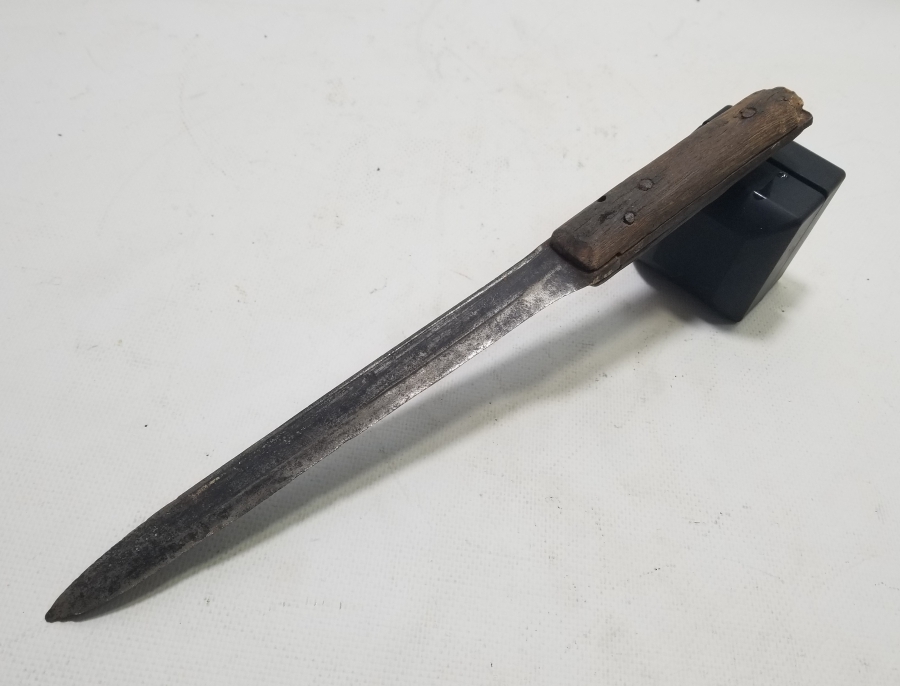 KUŞAK KAMASINA ÇEVRİLMİŞ 1. DÜNYA SAVAŞI DÖNEMİ GANİMET SÜNGÜSÜ