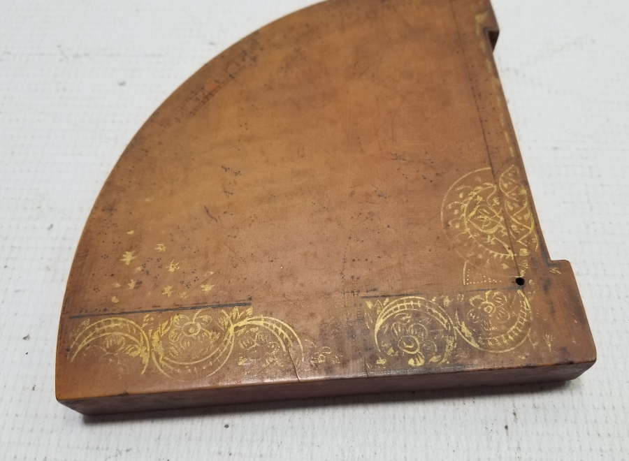 ÜZERİ ALTIN VERMEYLİ OSMANLI DÖNEMİ RUBU TAHTASI