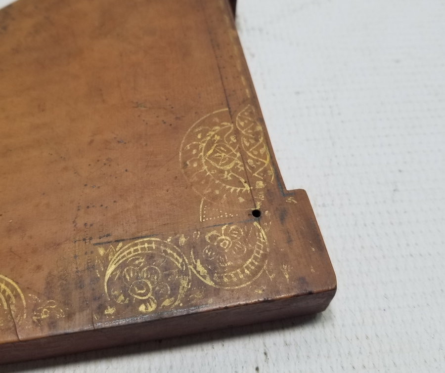 ÜZERİ ALTIN VERMEYLİ OSMANLI DÖNEMİ RUBU TAHTASI