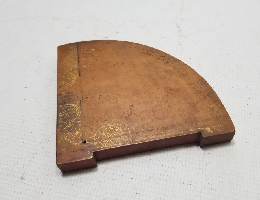 ÜZERİ ALTIN VERMEYLİ OSMANLI DÖNEMİ RUBU TAHTASI