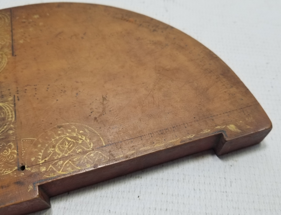 ÜZERİ ALTIN VERMEYLİ OSMANLI DÖNEMİ RUBU TAHTASI