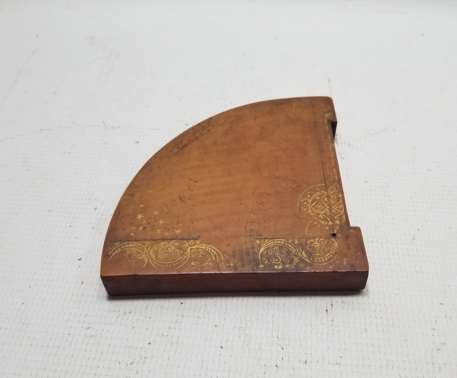 ÜZERİ ALTIN VERMEYLİ OSMANLI DÖNEMİ RUBU TAHTASI