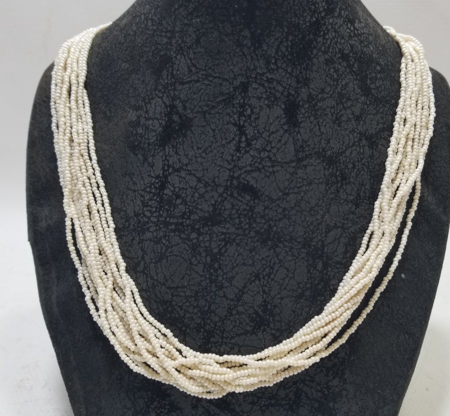 OSMANLI DÖNEMİ İNCİ FORMLU OPAL GERDANLIK