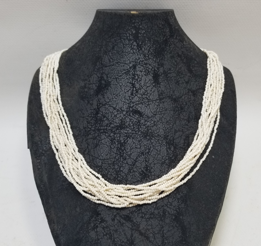 OSMANLI DÖNEMİ İNCİ FORMLU OPAL GERDANLIK