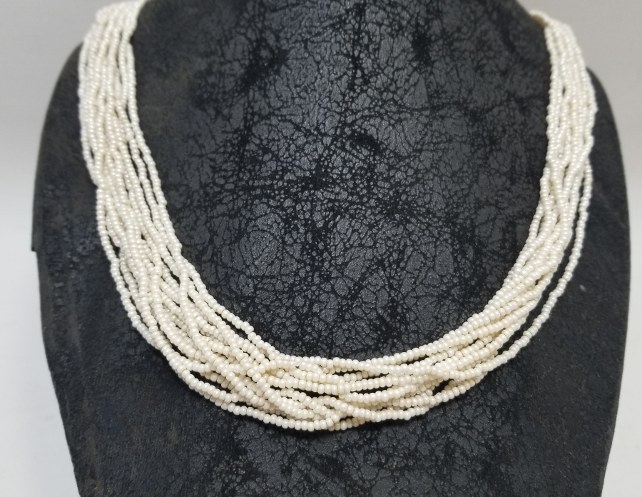 OSMANLI DÖNEMİ İNCİ FORMLU OPAL GERDANLIK