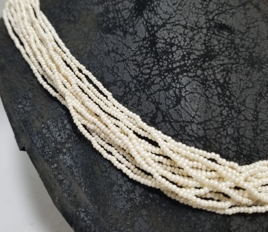 OSMANLI DÖNEMİ İNCİ FORMLU OPAL GERDANLIK