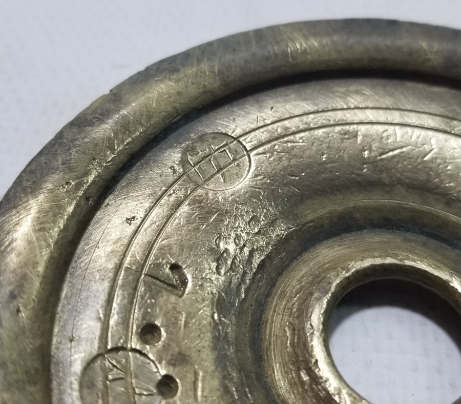 ÜZERİ DAMGALI OSMANLI DÖNEMİ DİSK DİRHEM