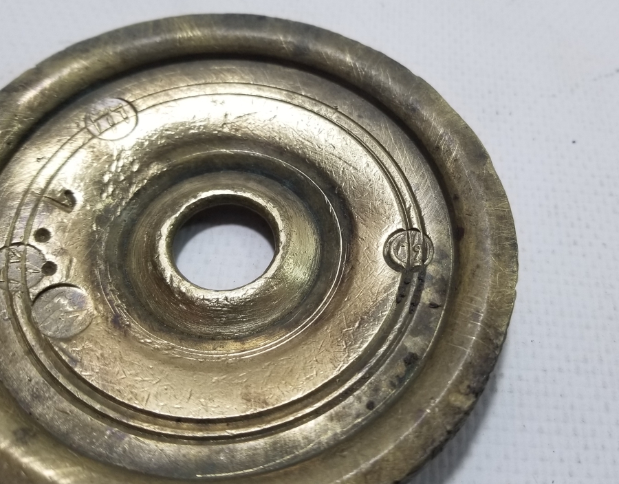 ÜZERİ DAMGALI OSMANLI DÖNEMİ DİSK DİRHEM