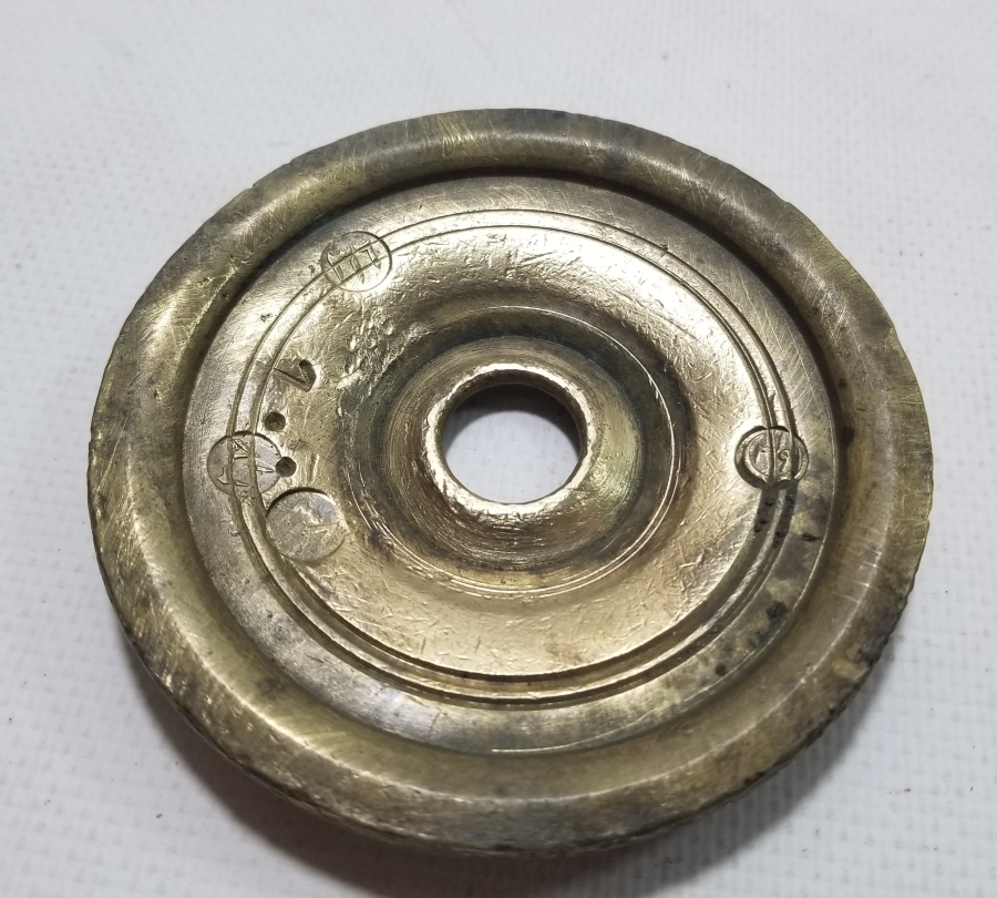 ÜZERİ DAMGALI OSMANLI DÖNEMİ DİSK DİRHEM