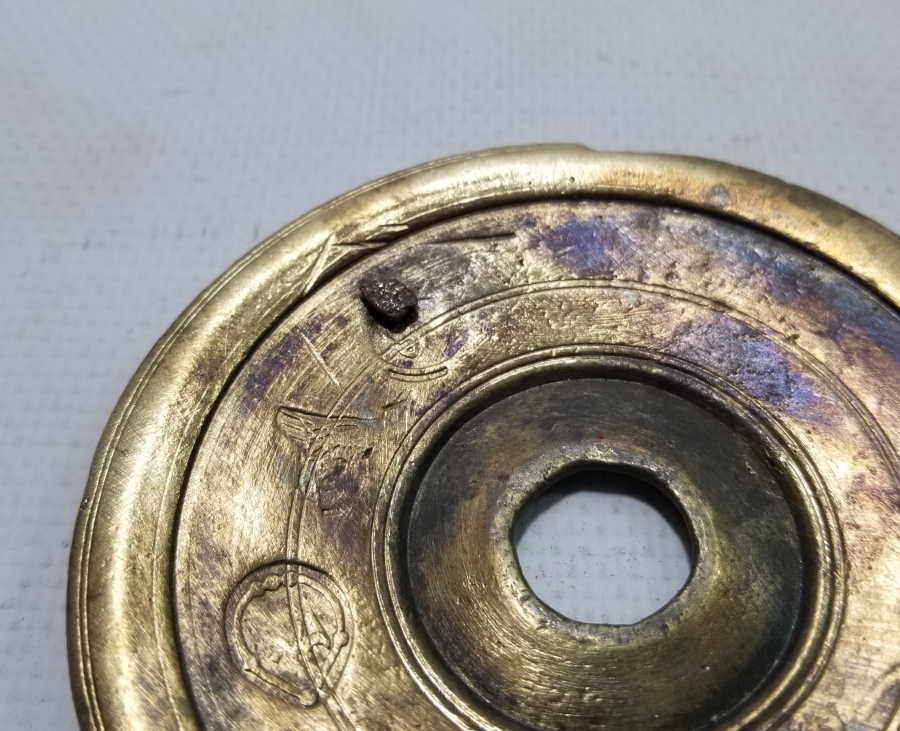 ÜZERİ BOL DAMGALI OSMANLI DİSK DİRHEM