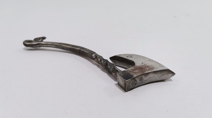 OSMANLI DÖNEMİ TEBER FORMLU NADİR KAV ÇAKMAĞI