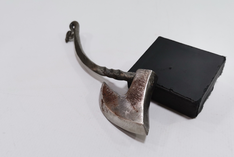 OSMANLI DÖNEMİ TEBER FORMLU NADİR KAV ÇAKMAĞI