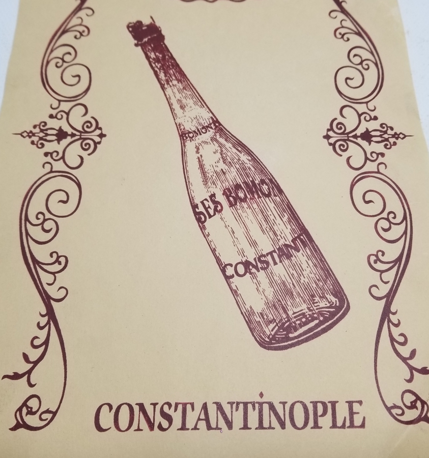 OSMANLI DÖNEMİ ÇOK NADİR BOMONTİ BİRA REKLAMI AFİŞİ