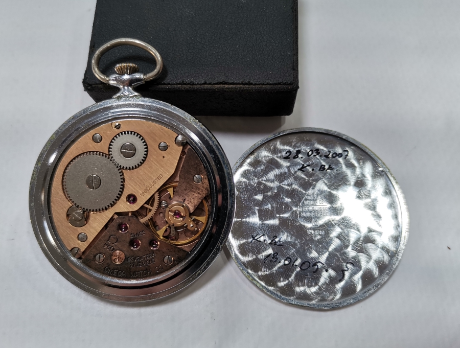 ANTİKA OMEGA CEP SAATİ