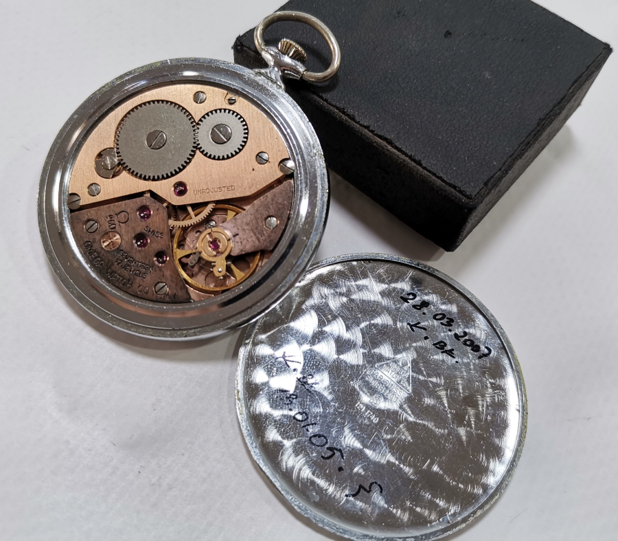 ANTİKA OMEGA CEP SAATİ