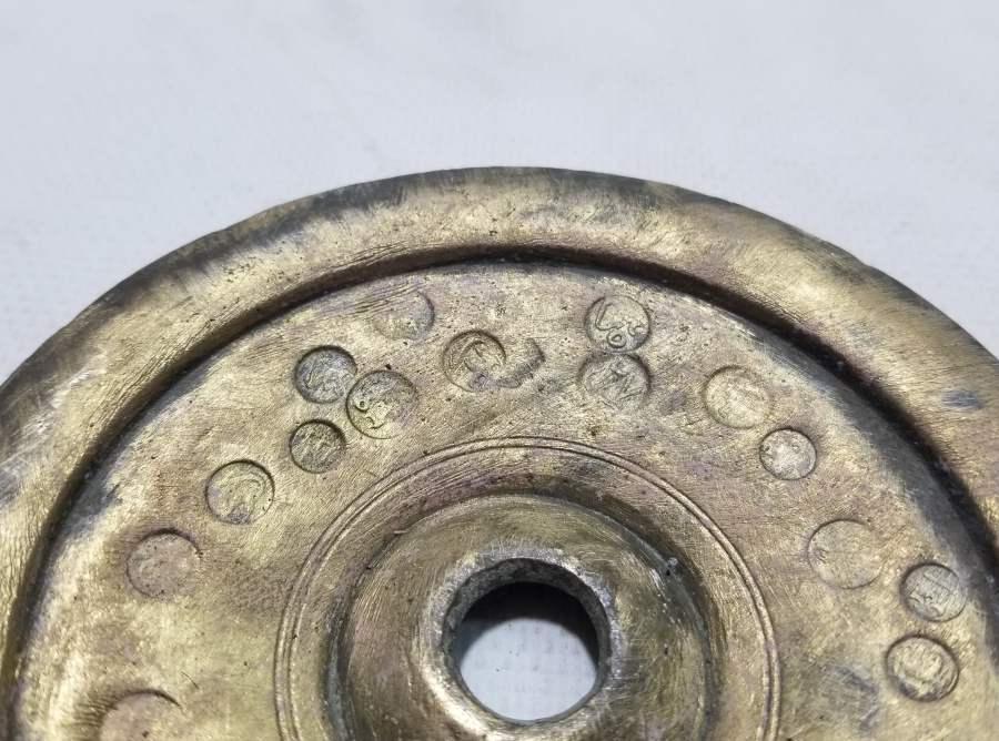 ÜZERİ BOL DAMGALI OSMANLI DÖNEMİ DİSK DİRHEM