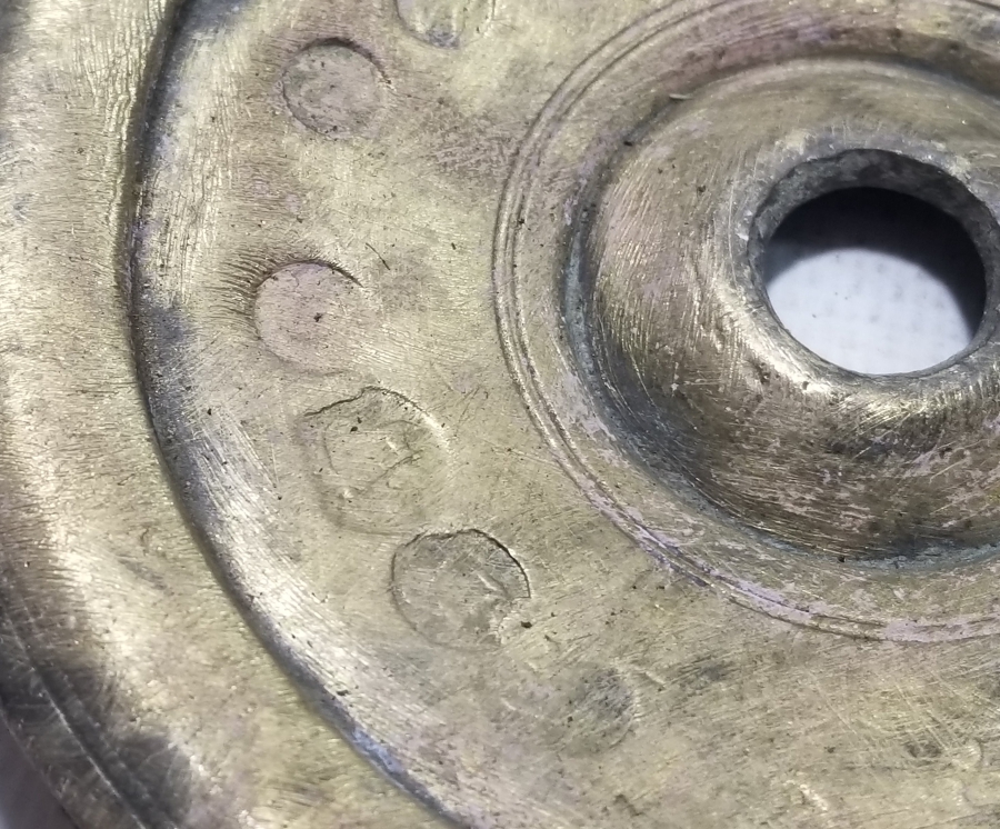 ÜZERİ BOL DAMGALI OSMANLI DÖNEMİ DİSK DİRHEM