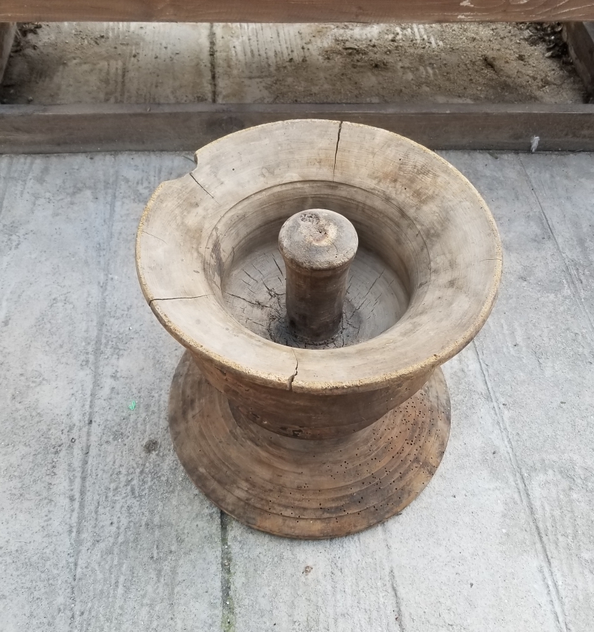 OSMANLI DÖNEMİ NADİR TİPTE BÜYÜK BOY AHŞAP FES KALIBI