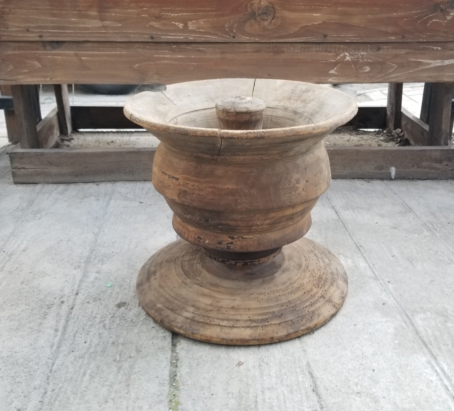 OSMANLI DÖNEMİ NADİR TİPTE BÜYÜK BOY AHŞAP FES KALIBI