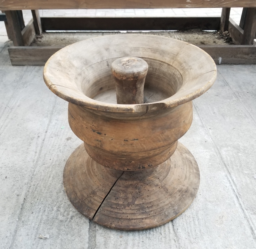 OSMANLI DÖNEMİ NADİR TİPTE BÜYÜK BOY AHŞAP FES KALIBI