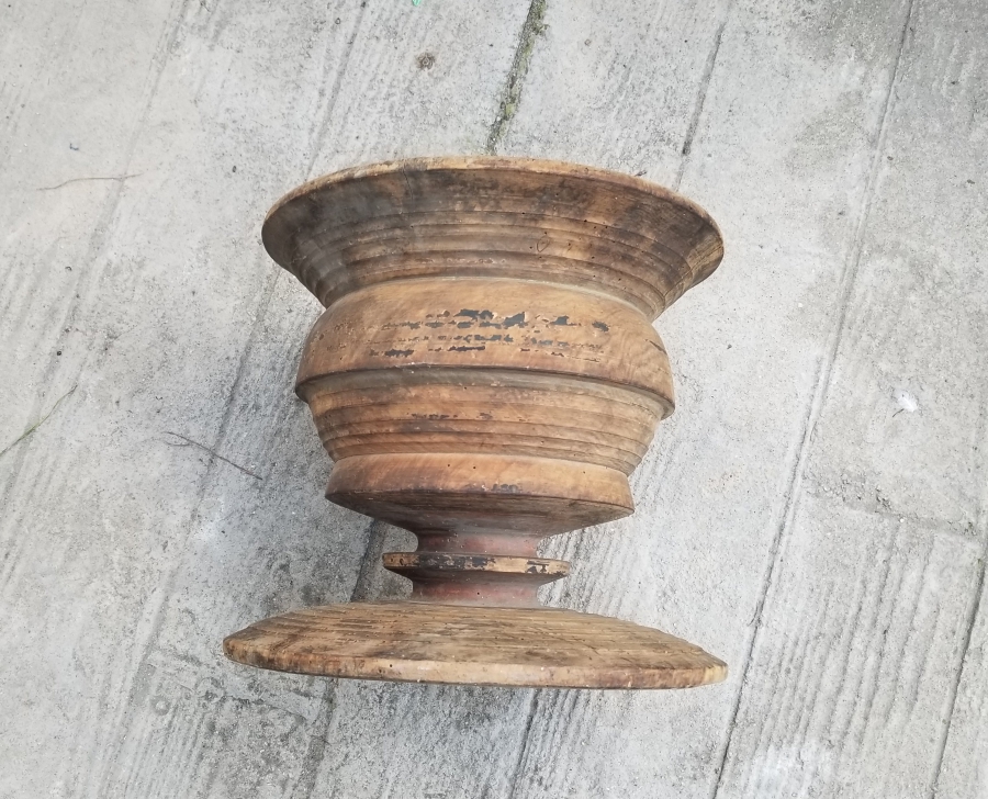 OSMANLI DÖNEMİ NADİR TİPTE BÜYÜK BOY AHŞAP FES KALIBI