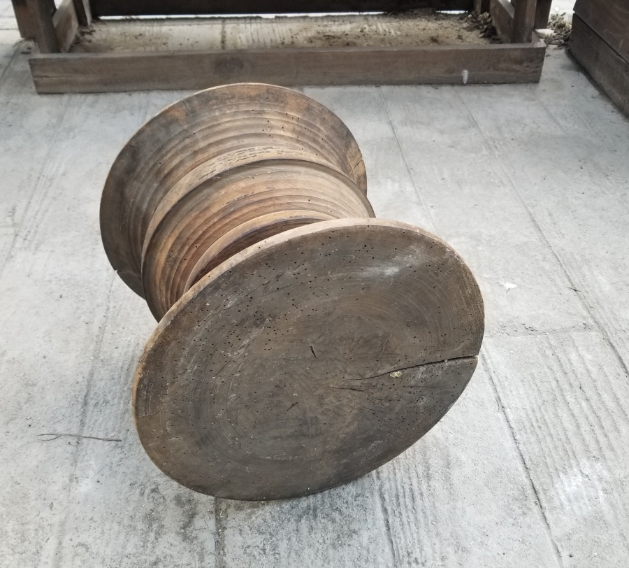 OSMANLI DÖNEMİ NADİR TİPTE BÜYÜK BOY AHŞAP FES KALIBI