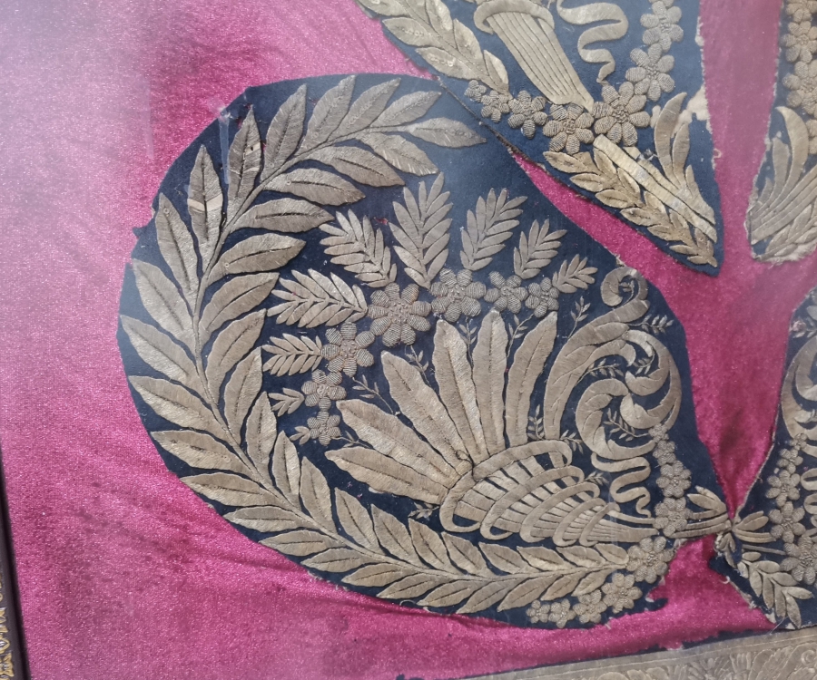 OSMANLI DÖNEMİ ÇOK NADİR DİVANI HUMAYUN SADRAZAM KIYAFETLERİ PARÇALARI