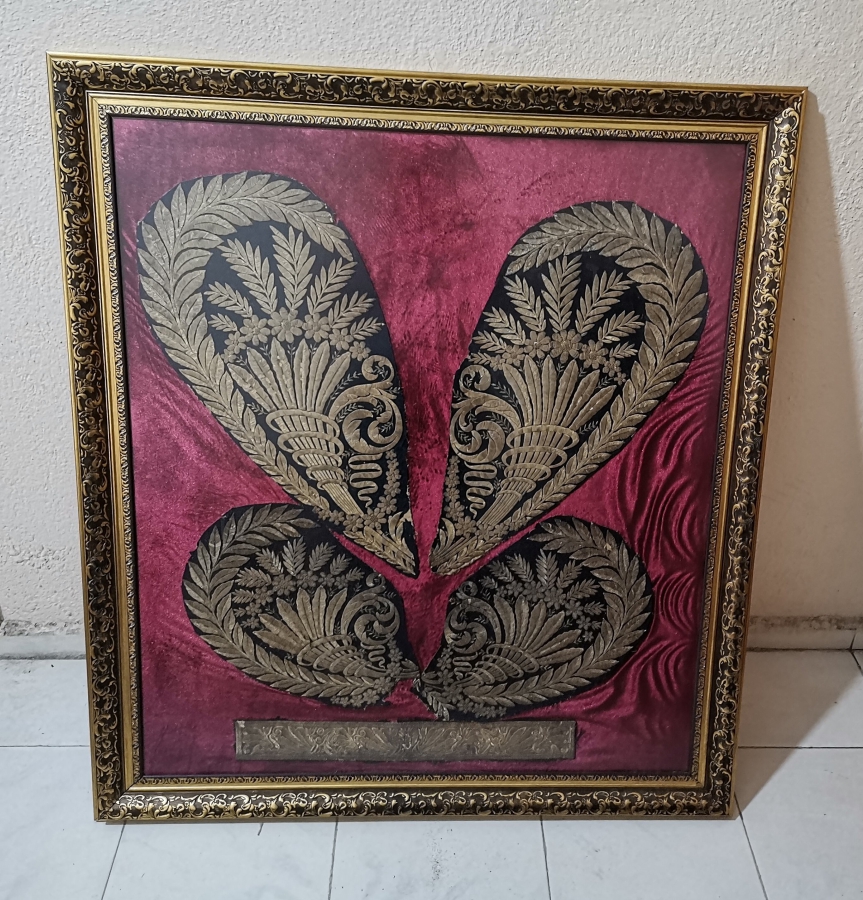 OSMANLI DÖNEMİ ÇOK NADİR DİVANI HUMAYUN SADRAZAM KIYAFETLERİ PARÇALARI