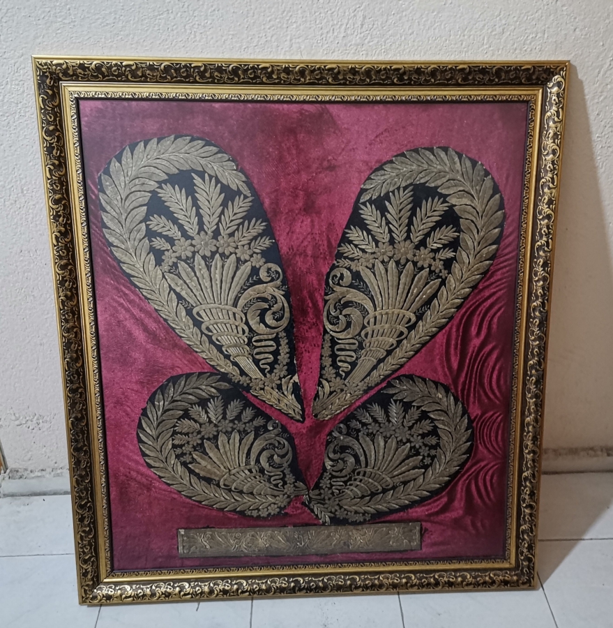 OSMANLI DÖNEMİ ÇOK NADİR DİVANI HUMAYUN SADRAZAM KIYAFETLERİ PARÇALARI