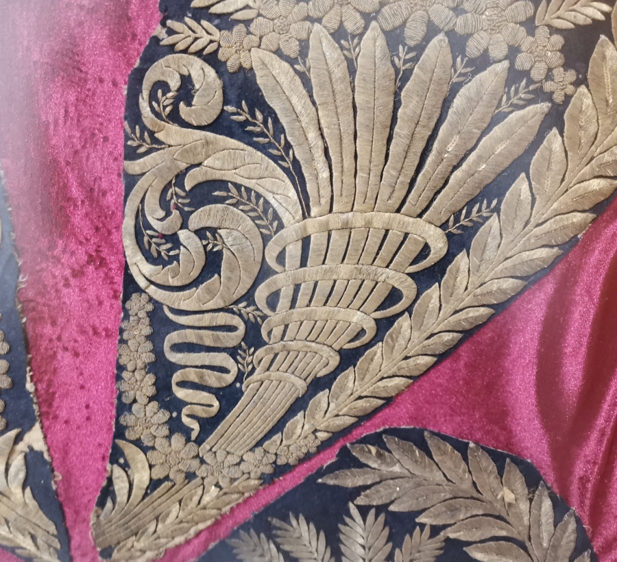 OSMANLI DÖNEMİ ÇOK NADİR DİVANI HUMAYUN SADRAZAM KIYAFETLERİ PARÇALARI