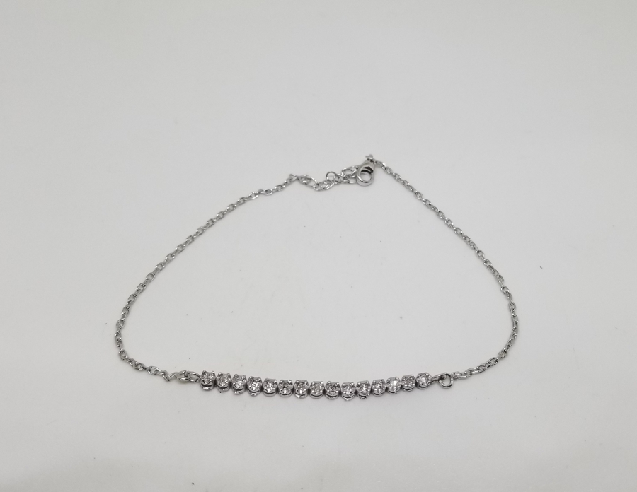 PIRLANTA TAŞLI SU YOLU BİLEKLİK