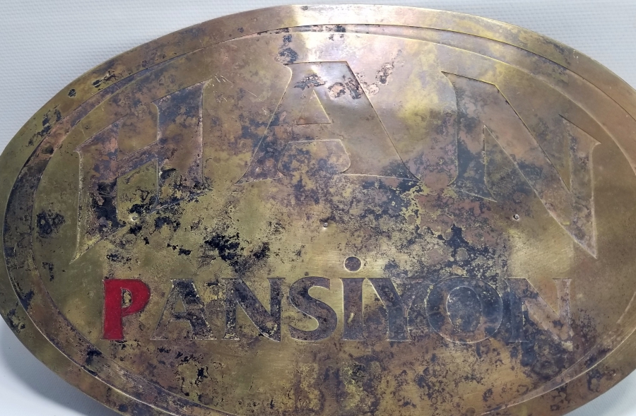 ANTİKA OTEL - PANSİYON TABELASI