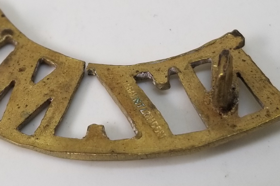 1. DÜNYA SAVAŞI DÖNEMİ İNGİLİZ ASKERİ ROZET