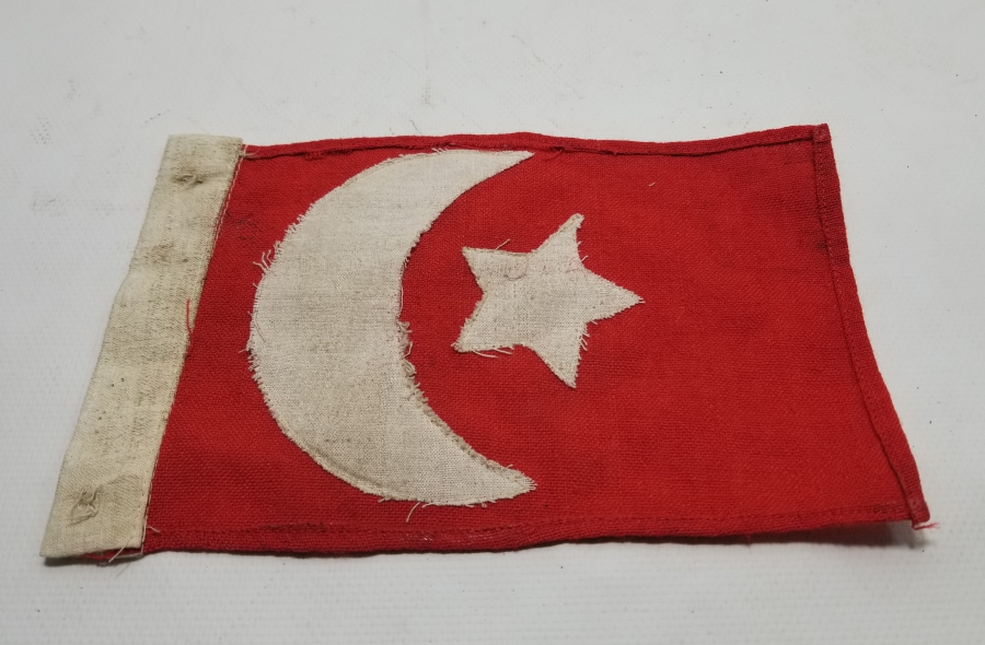 OSMANLI DÖNEMİ ÇOK NADİR GÖĞÜS BAYRAĞI