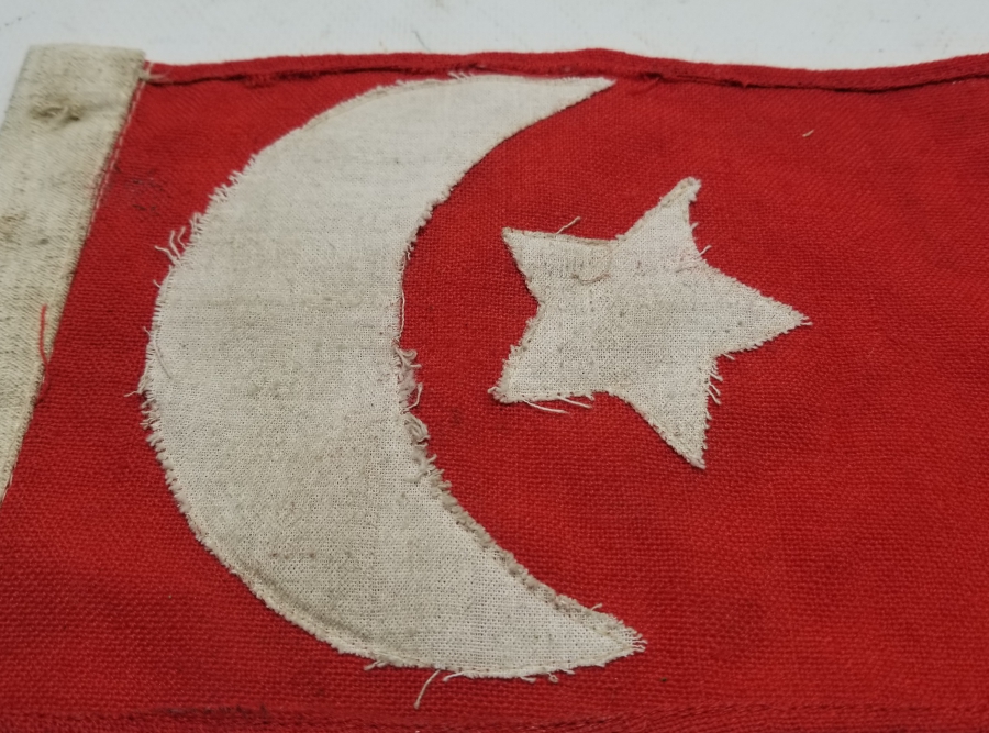 OSMANLI DÖNEMİ ÇOK NADİR GÖĞÜS BAYRAĞI