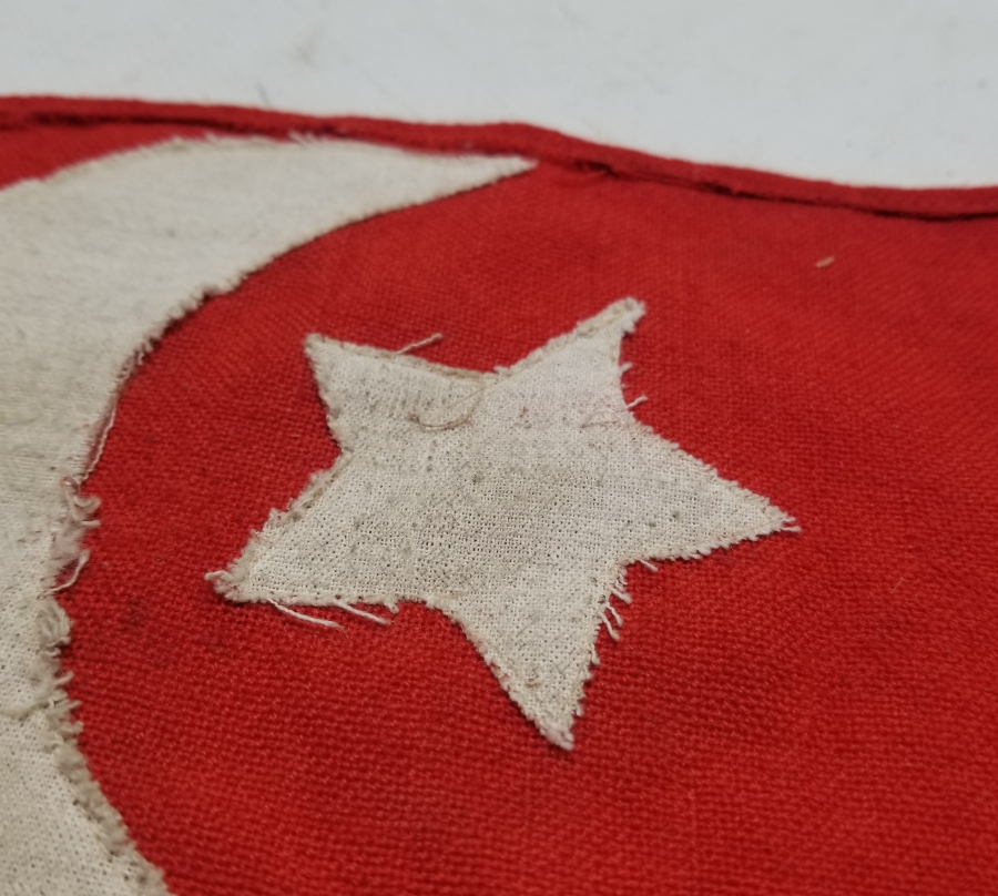 OSMANLI DÖNEMİ ÇOK NADİR GÖĞÜS BAYRAĞI