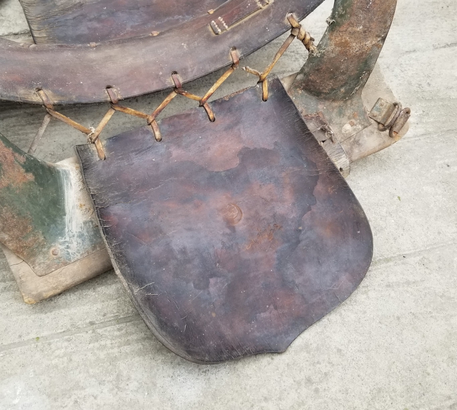 ÜZERİ OSMANLICA YAZILI ABDÜLMECİD HAN DÖNEMİ ÇOK NADİR ORDUYU HUMAYUN SÜVARİ EYER TAKIMI