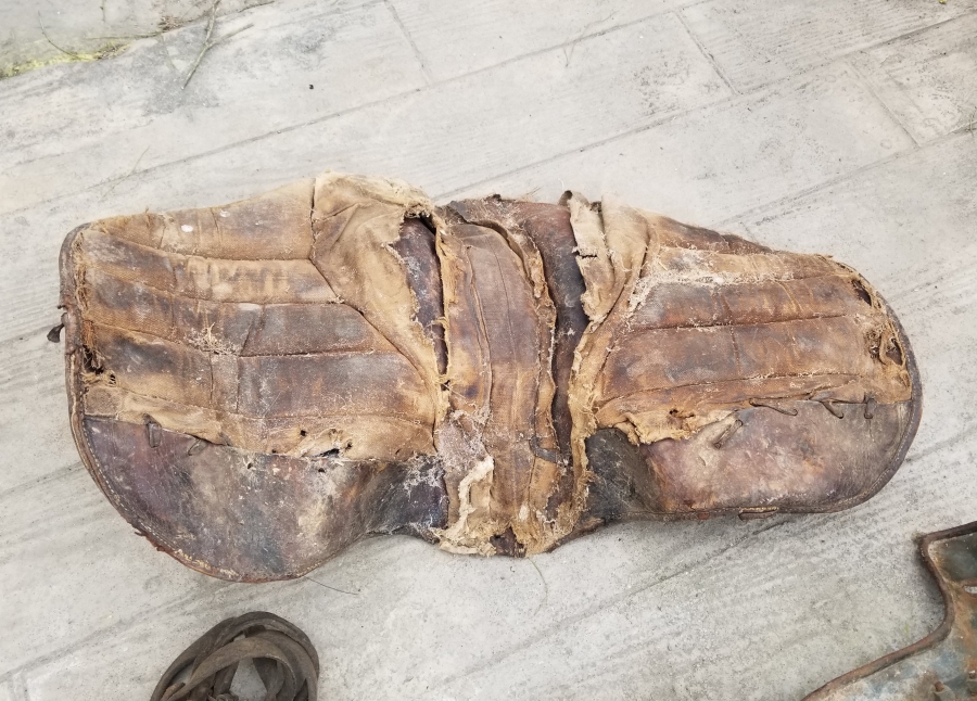 ÜZERİ OSMANLICA YAZILI ABDÜLMECİD HAN DÖNEMİ ÇOK NADİR ORDUYU HUMAYUN SÜVARİ EYER TAKIMI