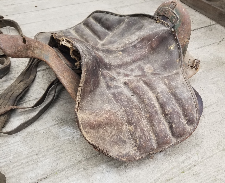 ÜZERİ OSMANLICA YAZILI ABDÜLMECİD HAN DÖNEMİ ÇOK NADİR ORDUYU HUMAYUN SÜVARİ EYER TAKIMI